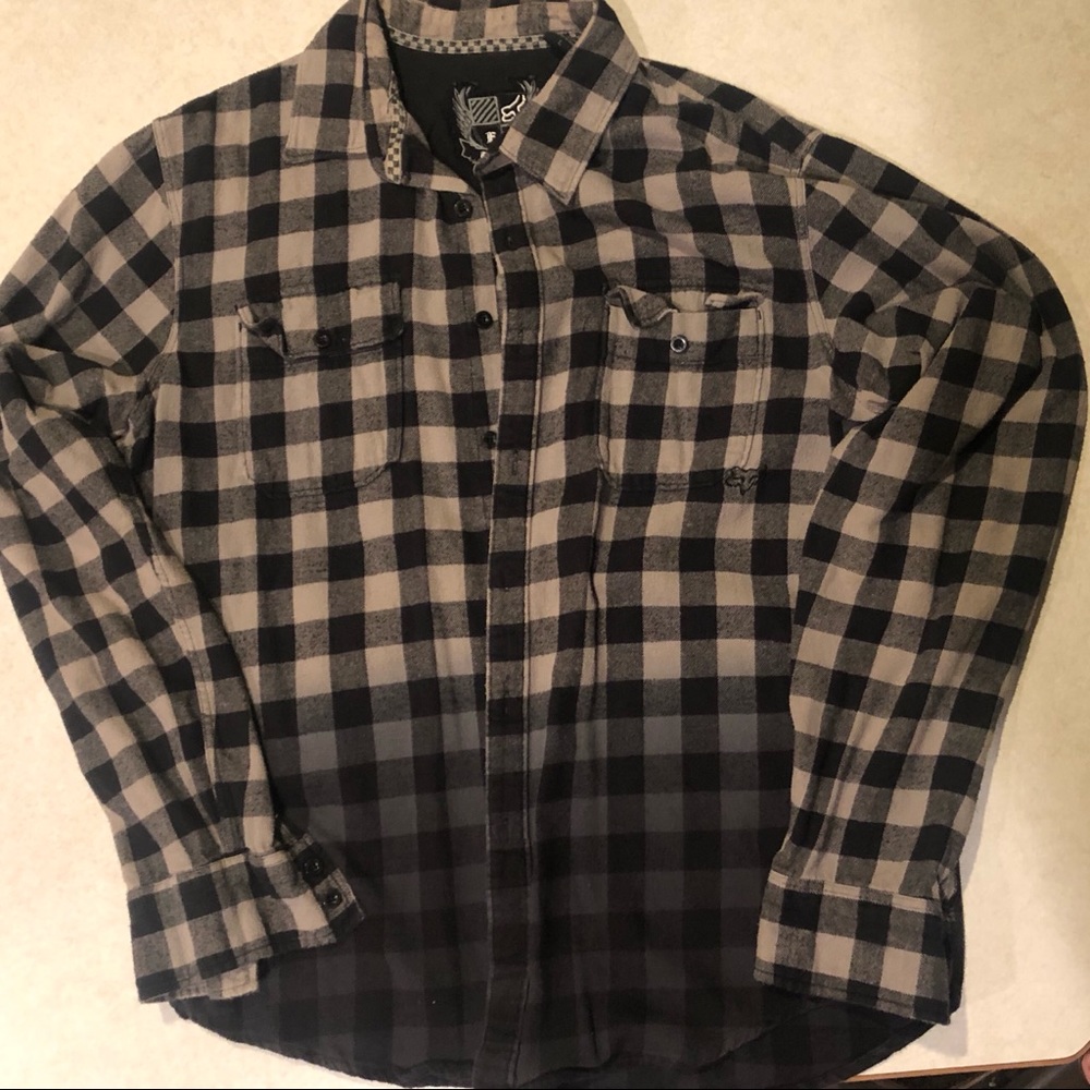 Fox Racing Flannel Shirt Medium